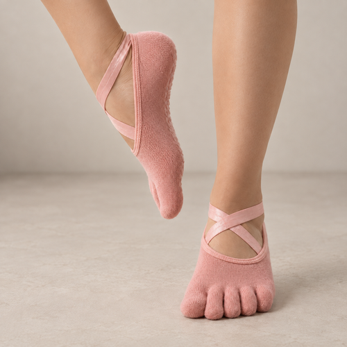 EssorMe Five-Toe Grip Socks