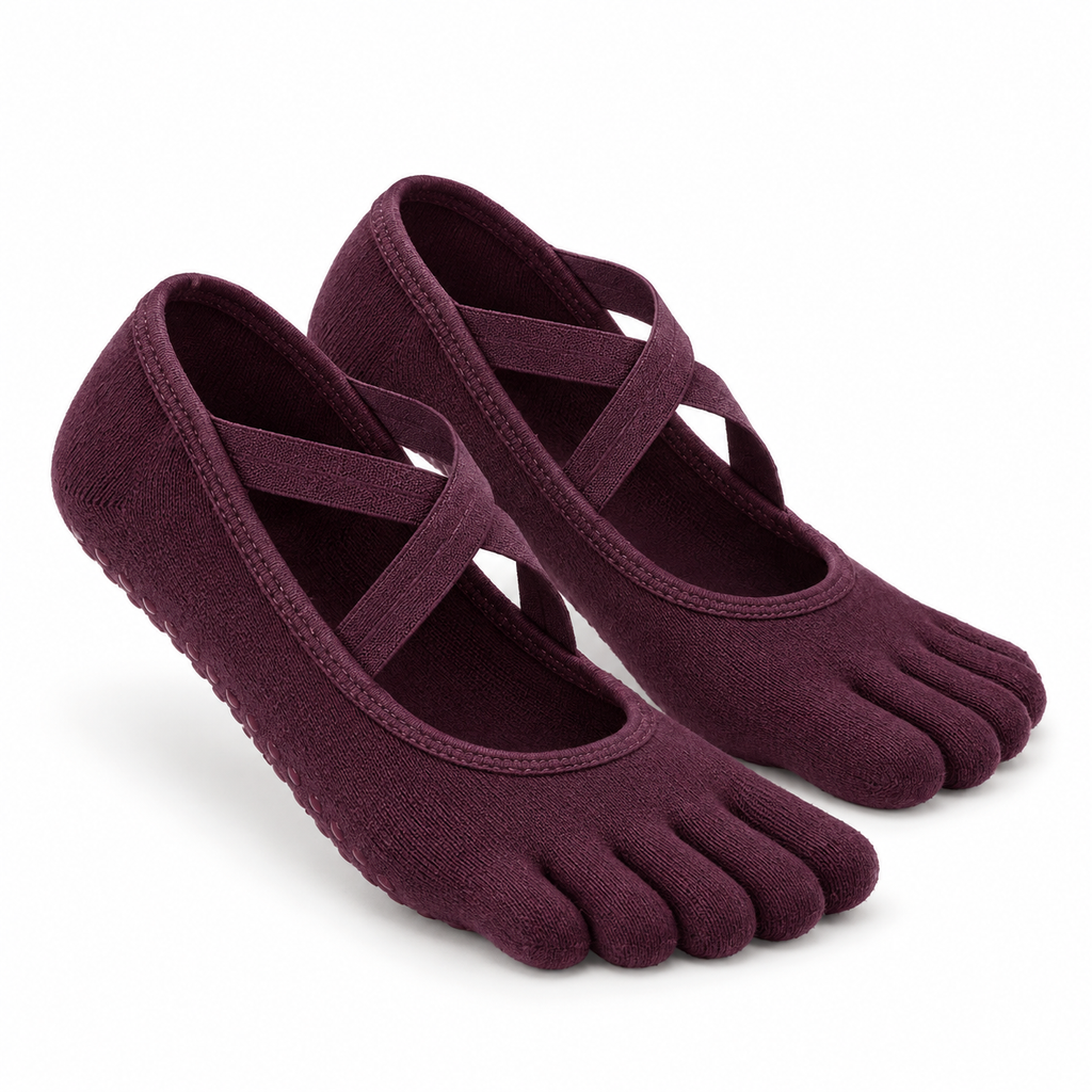 EssorMe Five-Toe Grip Socks
